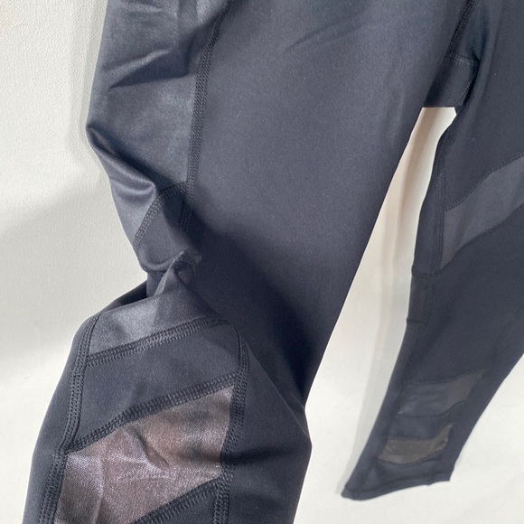 90 Degree by Reflex High Performance Mesh Insert Leggings w/Hidden Pocket, NWT,L - Picture 4 of 7